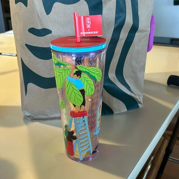 Mon Yee Chau limited edition cold to go tumbler, 24oz, spring 2024 - Picture 1 of 4